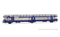 Electrotren HE6100 - H0 - Autotransportwagen Hispanauto, Transfesa, Ep. VI